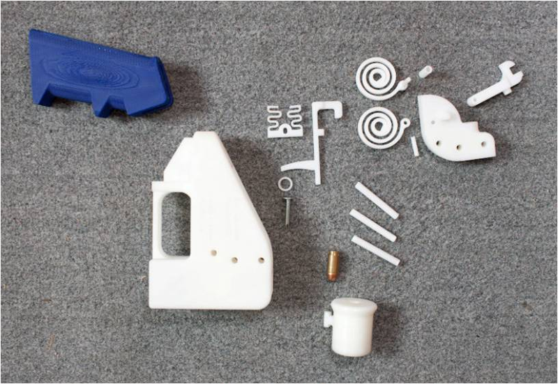 Illustration for article titled La 1ª pistola creada con una impresora 3D dispara como las de verdad